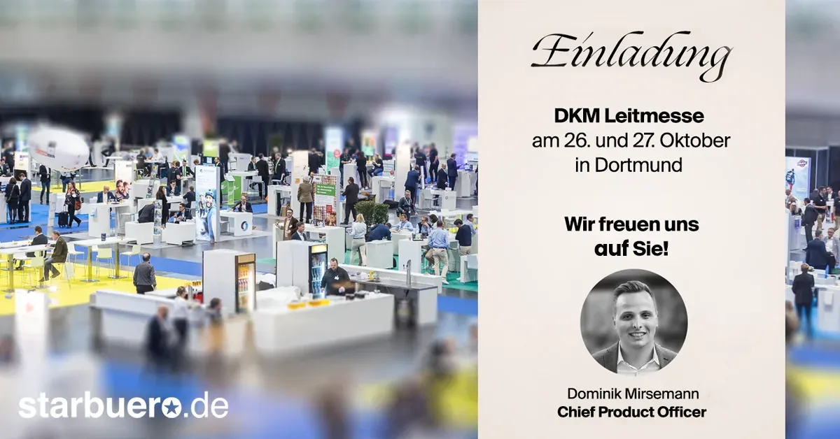 starbuero.de ist für Sie auf der DKM Leitmesse