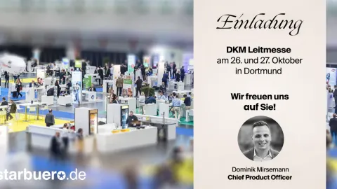 starbuero.de ist für Sie auf der DKM Leitmesse