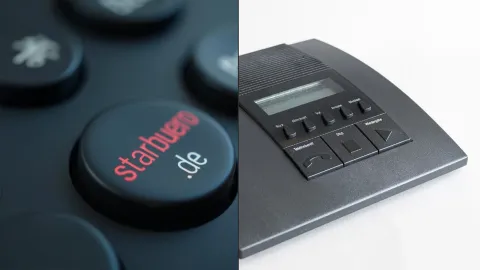 Automatische Telefonzentrale vs. starbuero.de