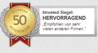 BTrusted Bewertungssiegel