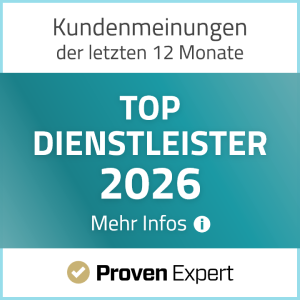 Proven Expert Top Dienstleister 2026